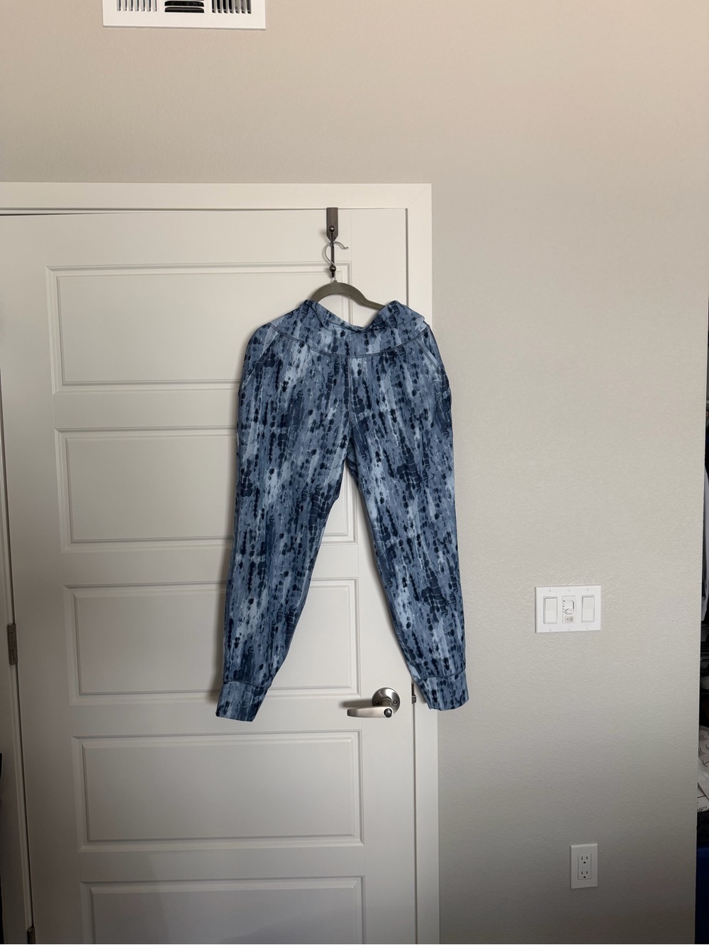 Old Navy Blue Tie-Dye Powersoft Joggers